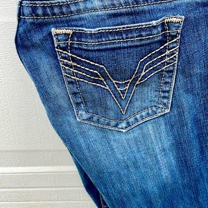 Jeans light staining boot cut